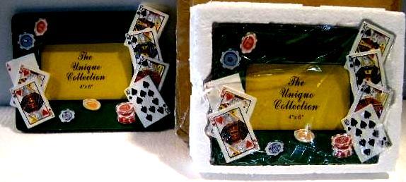 lot 208 image: Lot of 2 Poker Frames - Fits 4 x 6 ...