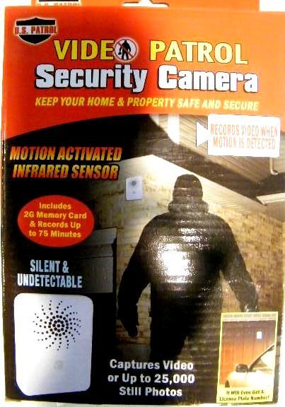 lot 21 image: US Patrol Video Security Camera - K...