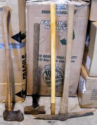 lot 223 image: Lot of Tools - Sledge Hammer - Axe ...