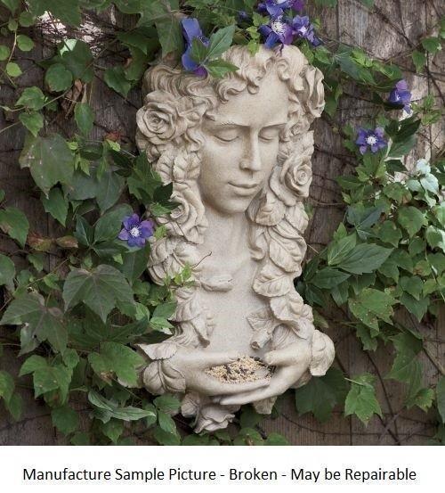 lot 29 image: Lady Wall Birdfeeder Planter - ...
