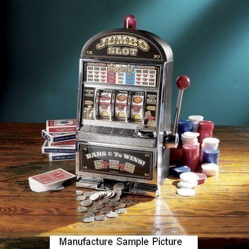 lot 42 image: Jumbo Slot Machine Bank - Enjoy exc...