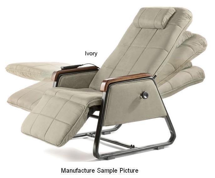 lot 59 image: Ivory Microfiber Zero Gravity Massa...