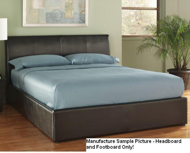 lot 6 image: Espresso Like Leather Full Size Hea...