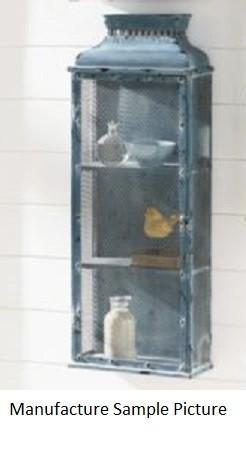 lot 62 image: Rustic Medicine Cabinet -&nbspChic...