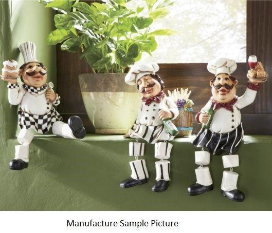 lot 95 image: Three Piece Chef Set -&nbspHeres ...