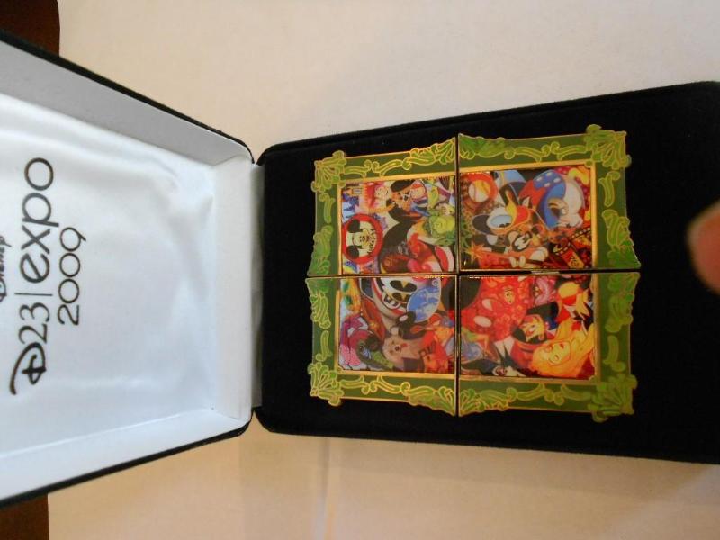 Walt Disney D23 Expo 2009 set of 4 ...