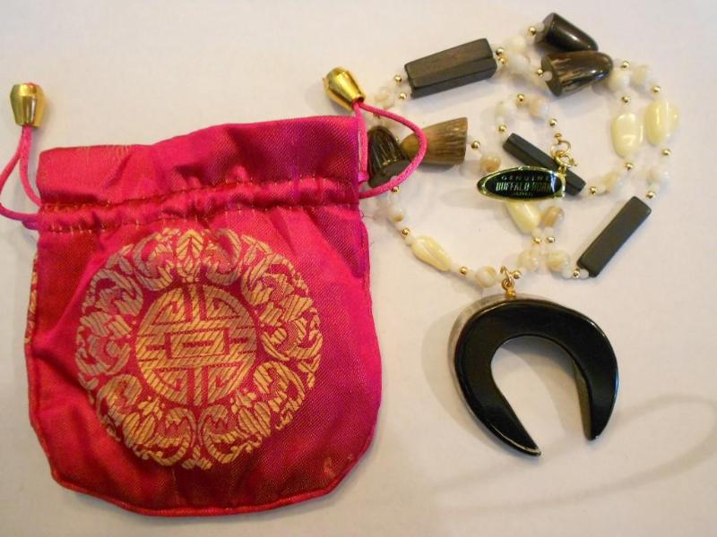 Genuine Buffalo Horn Necklace comes...