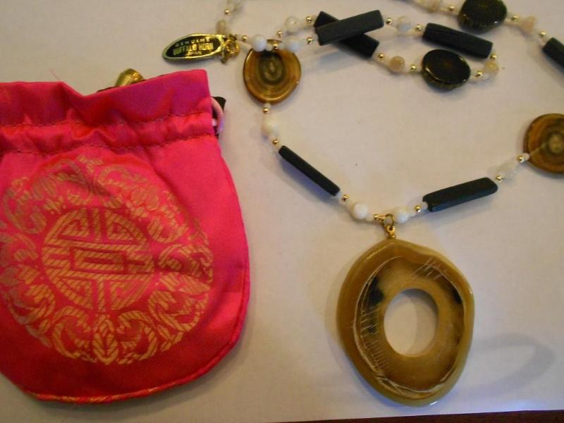 Genuine Buffalo Horn Necklace comes...