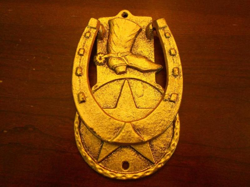 Brass like Western Door Knocker 8 i...