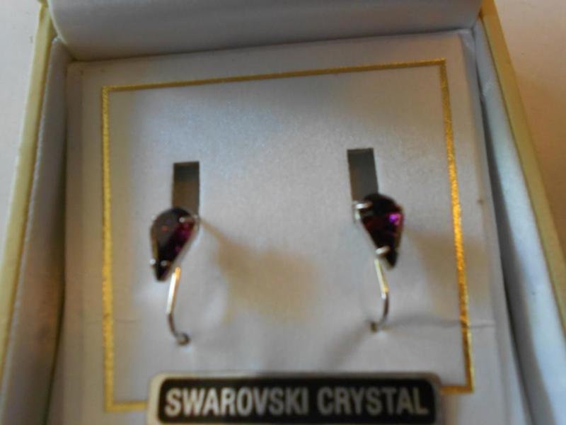 Swarovski Crystal Earrings....