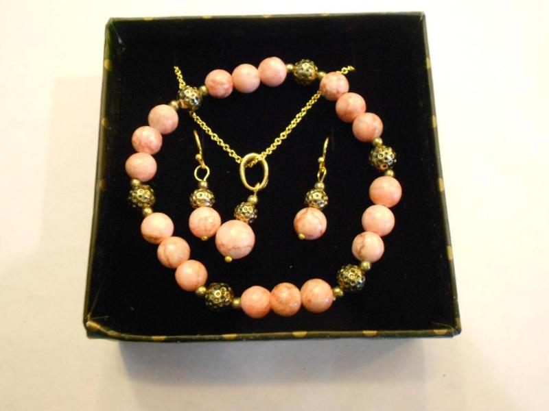 Jaspers Trio set, includes Earrings...