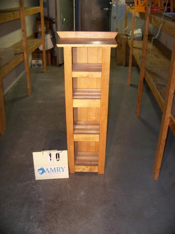 lot 31 image: Wooden Display case