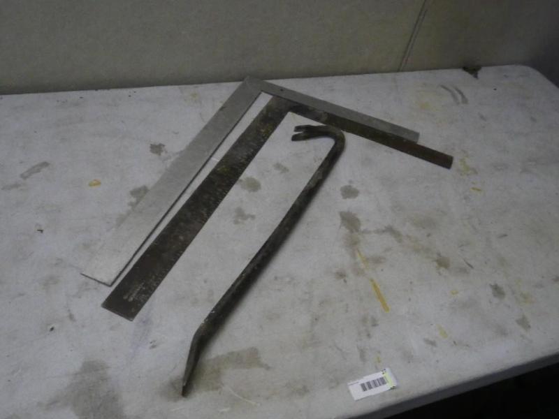 squares and crowbar...