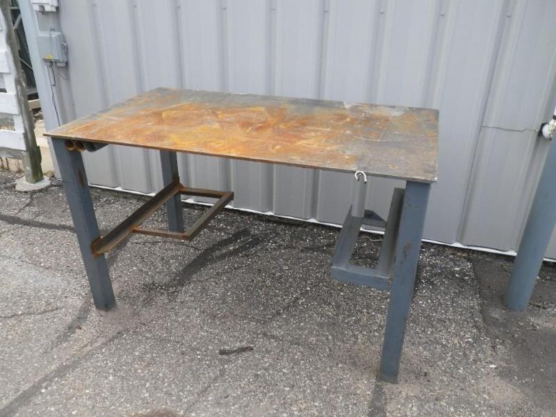 Very heavy duty work table, is 4 ti...