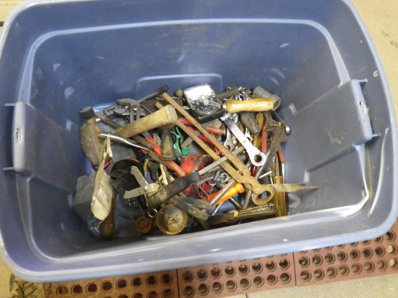 tote full of tools...
