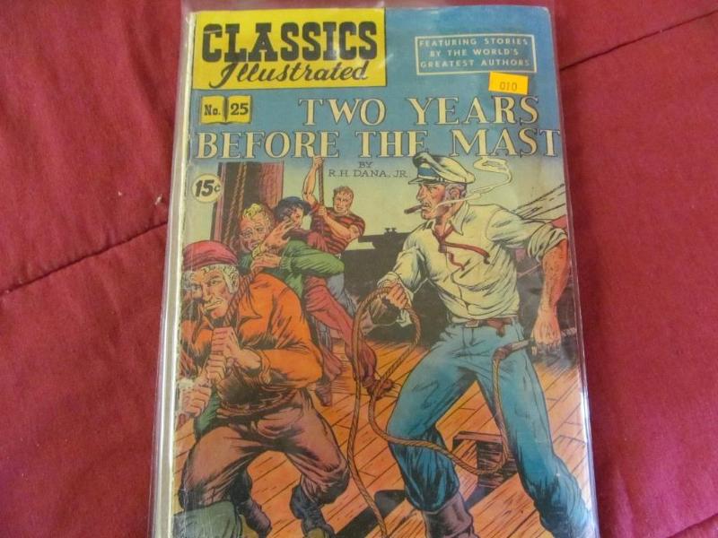 lot 10 image: Classic Illustrated .15 Oct. #25 Tw...