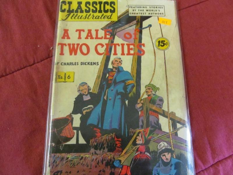 lot 11 image: Classics Illustrated .15 #6 A Take ...