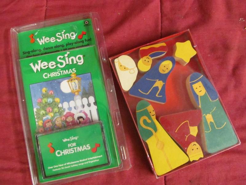lot 128 image: Wee Sing for Christmas Cassette and...