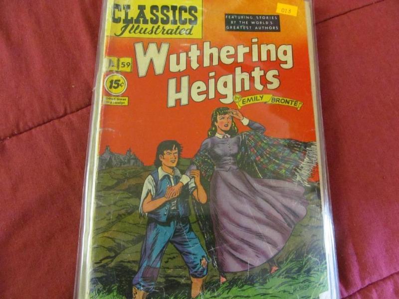 lot 13 image: Classics Illustrated .15 May #59 Wu...