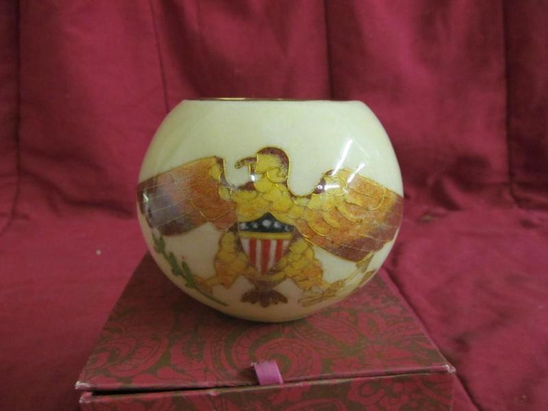 lot 133 image: Hand crafted  Cloisonne in bo...