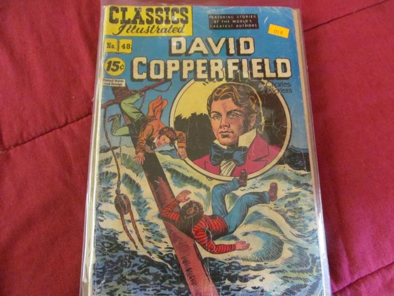 lot 14 image: Classics Illustrated .15 Apr. #48 D...
