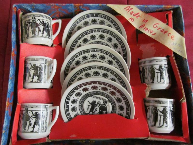 lot 168 image: Made in Greece, Set of 5 Small Sauc...