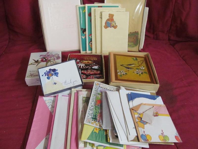 lot 170 image: Hummingbird Stationery, Recipe Book...