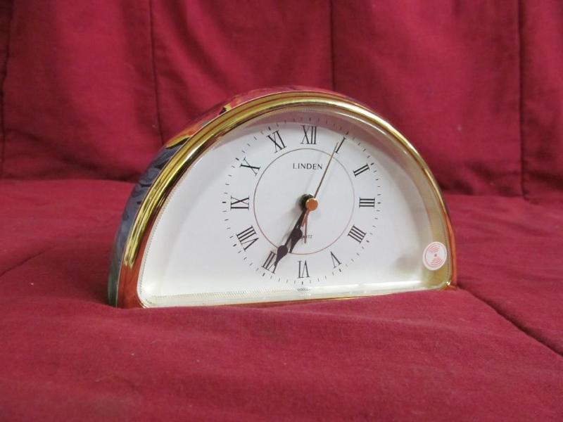 lot 196 image: Linden Quarts Alarm Clock...