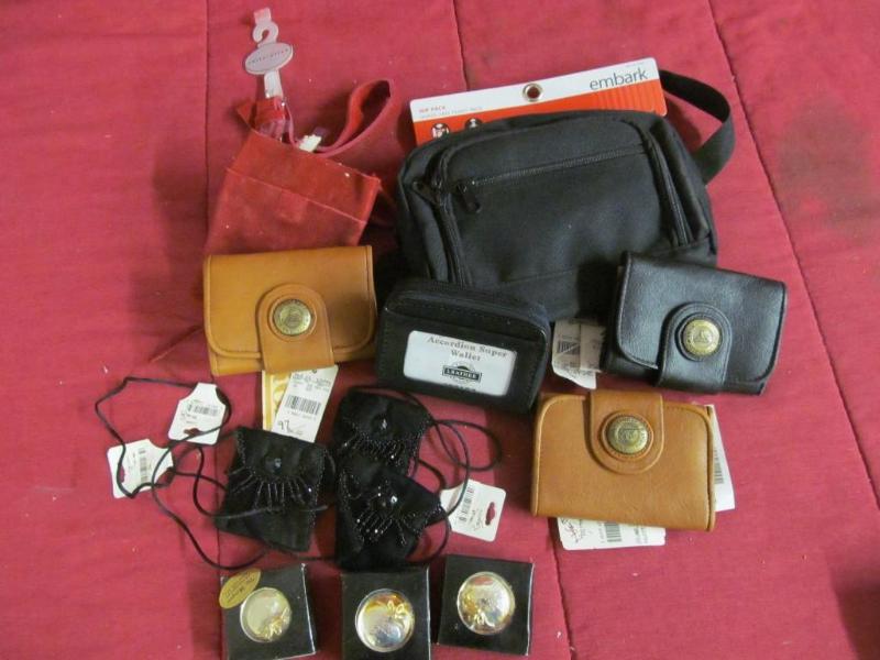 lot 210 image: New Wallets, Coin Purse, First Curl...