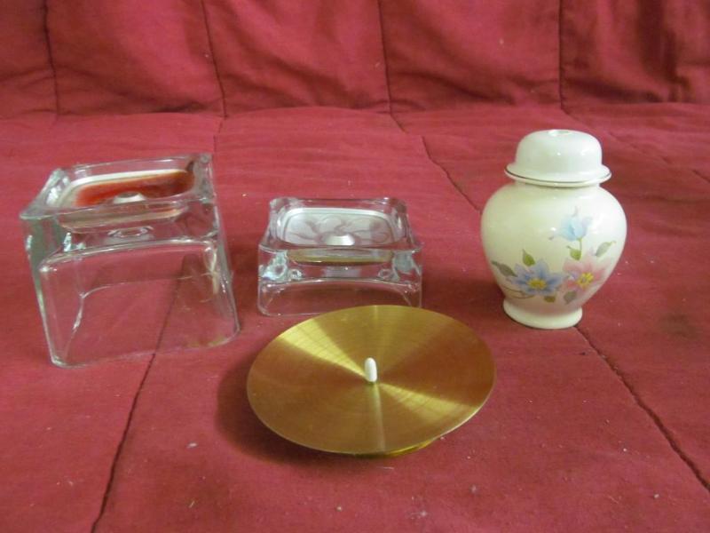 lot 216 image: Urn with Burnt Mortgage Papers and ...
