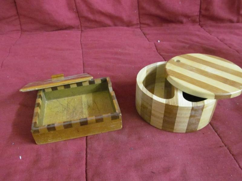 lot 217 image: 2 Wooden Containers...