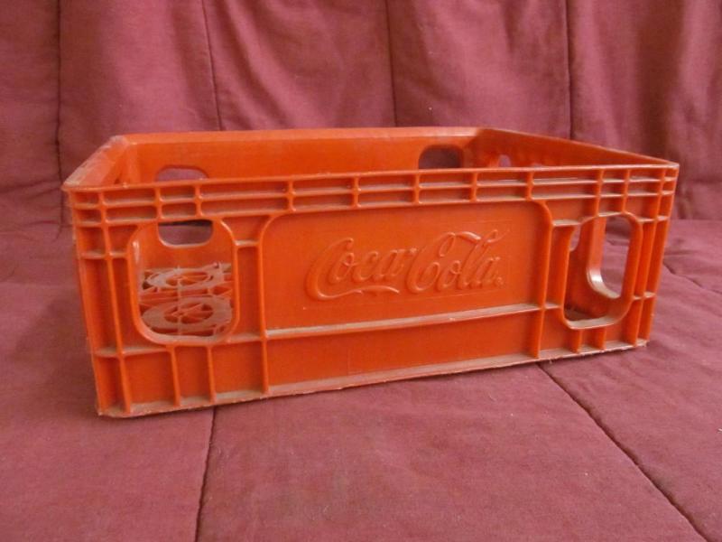 lot 250 image: Plastic Coca Cola Crate...
