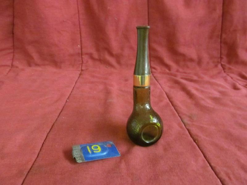 lot 40 image: Avon Pipe decanter and a tag...