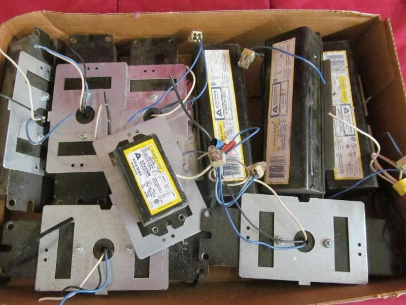 lot 54 image: Ballasts 120 volt 60 hertz -- 9...