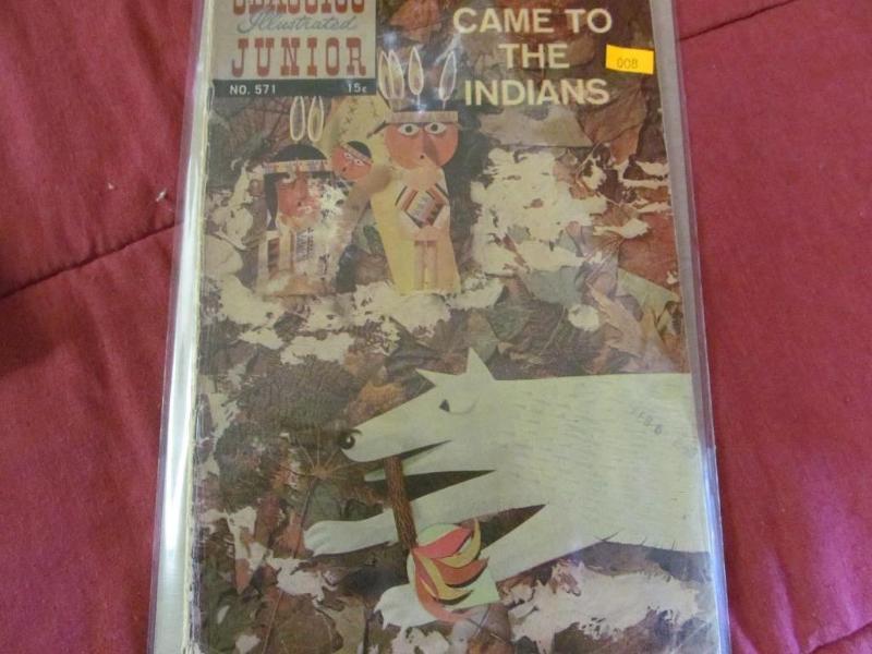lot 8 image: Classic Illustrated Jr. .15 Nov #57...