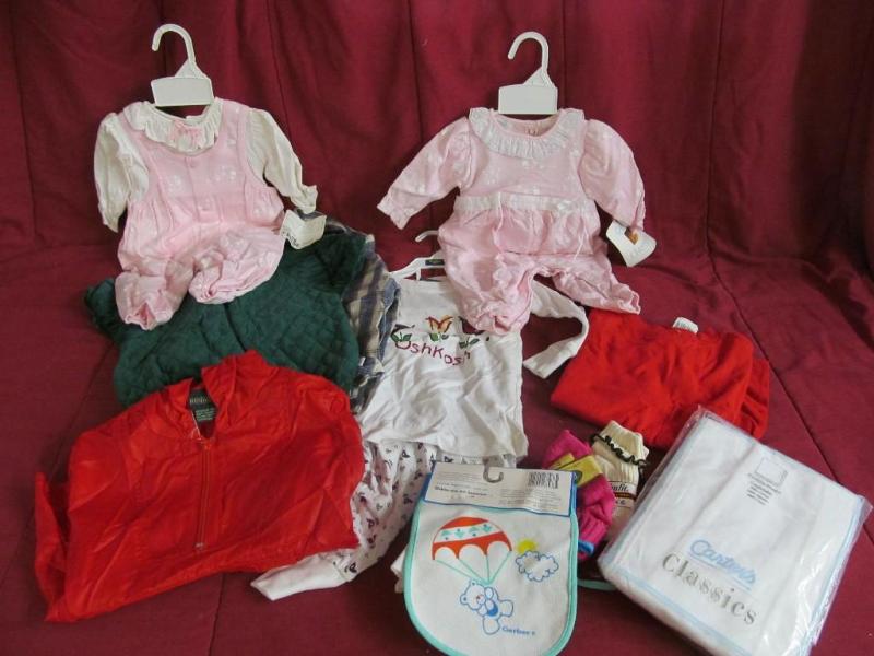 lot 90 image: New Childrens clothing and Bibs --...