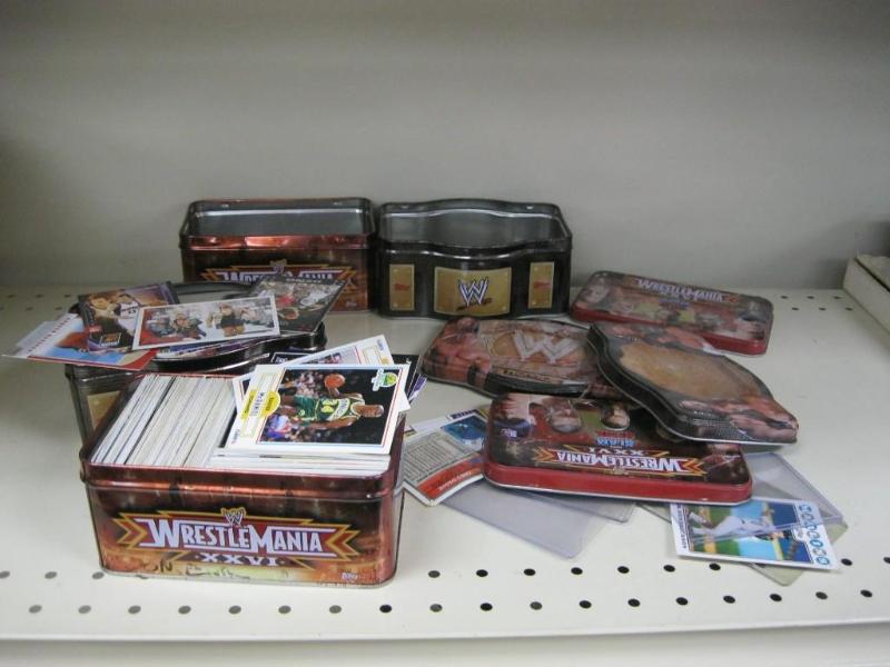 Lot Of Mixed Sports And Wrestling C...