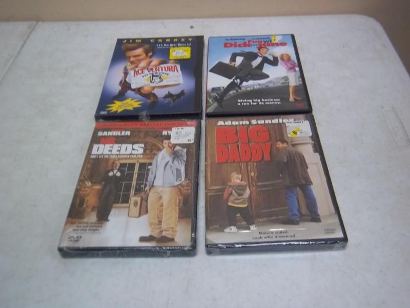 Lot Of 4 DVDS Good Condition - Thr...