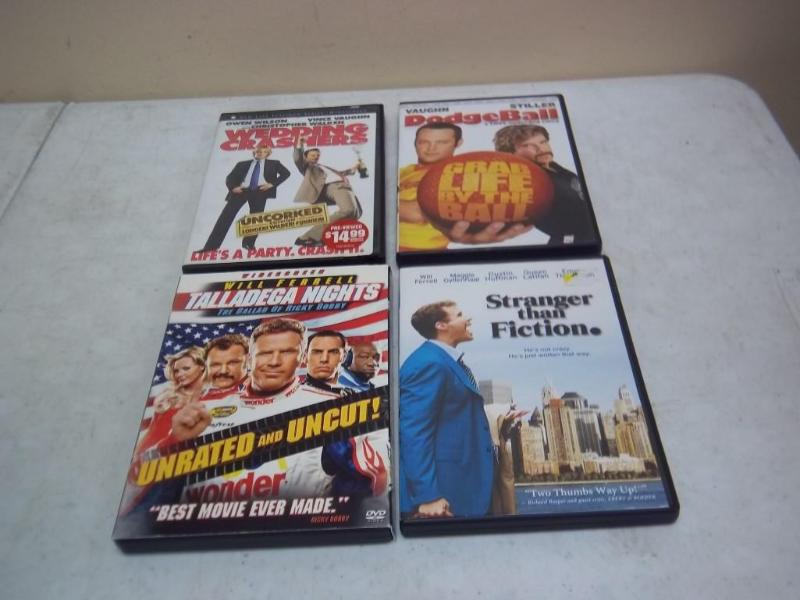 Lot Of 4 DVDs Good Condition...