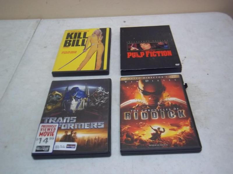 Lot Of 4 DVDS Good Condition&nbsp...