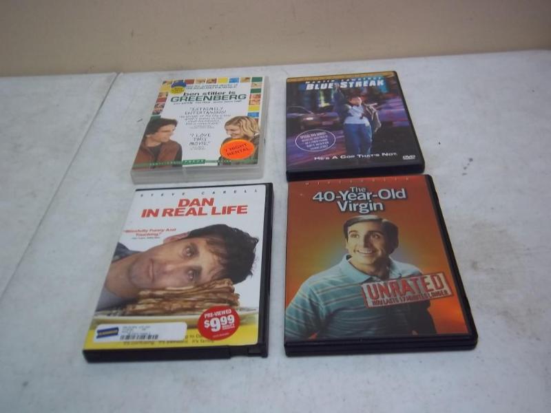 Lot Of 4 DVDS Good Condition...