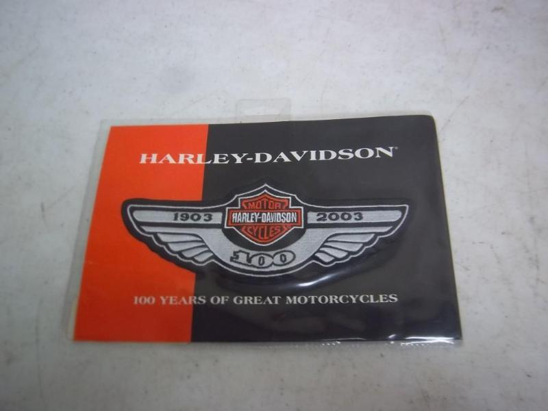 New Harley Davidson 100 Year Patch...