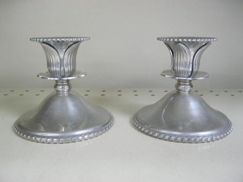 Pair Of Vintage Wrought Faberware&n...