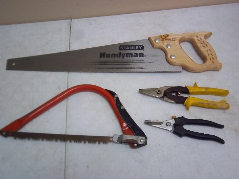 Lot Of Saws And Snips...