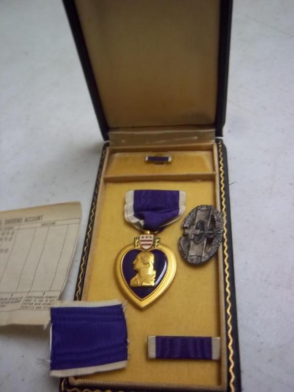 Vintage WWII Era Purple Heart Inclu...