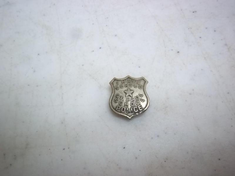 Vintage St Paul School Police Screw...