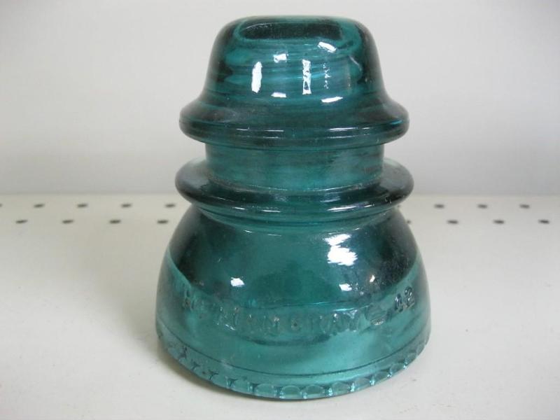 Vintage Large Hemingray&nbspGreen...