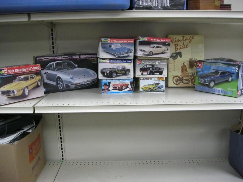 Lot Of Misc. Model Car Pieces Some ...