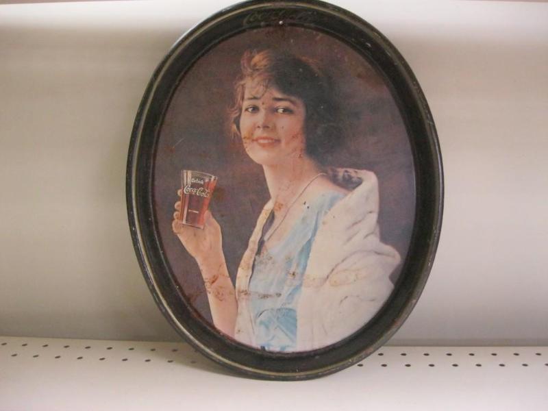 Vintage Coca Cola Metal Tray Has We...