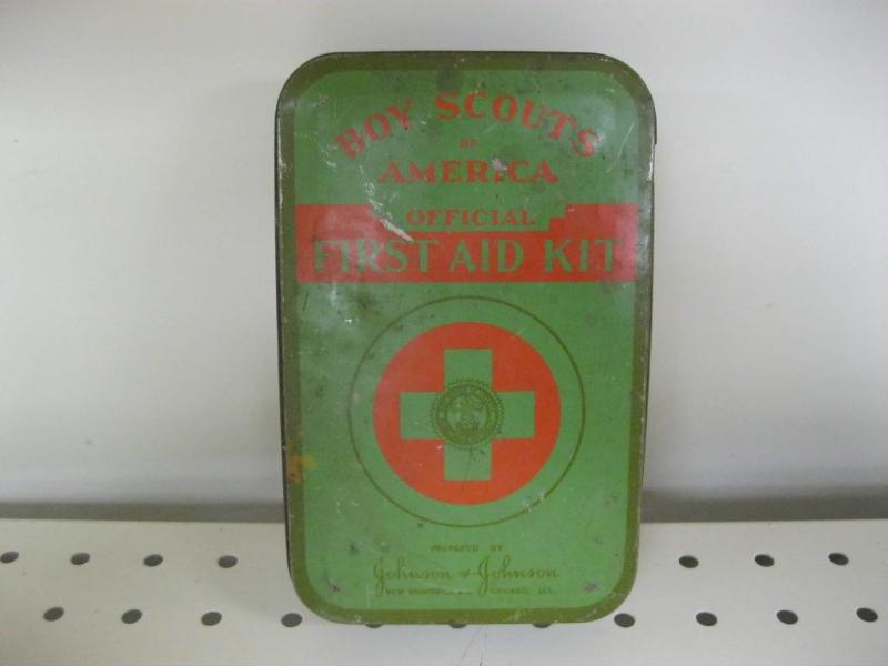 Vintage Boy Scouts First Aid Kit Ti...